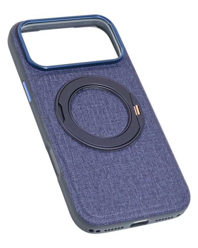 Maska za iPhone 17 Pro Max/18 Pro Max 6.9 Magsafe Textile plava