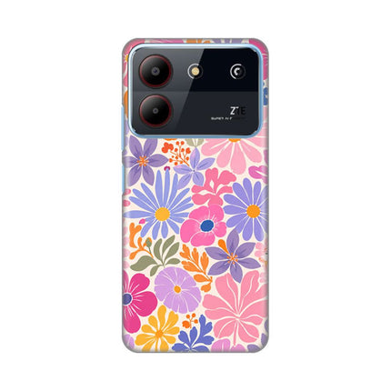 Maska za ZTE Blade A54 Sunny Petals Silikonska Print