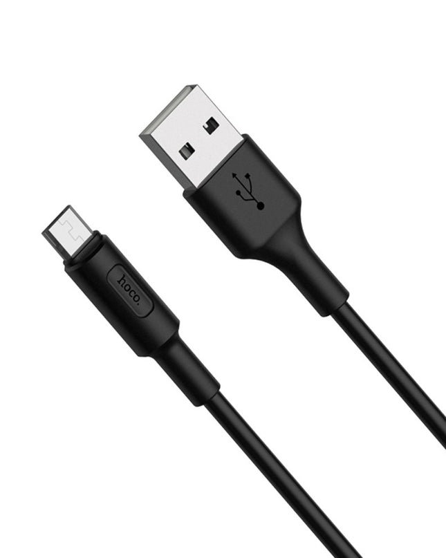 Data kabl HOCO X25 Soarer micro USB 1m crni