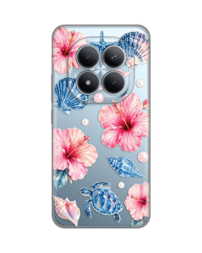 Maska za Xiaomi Redmi Note 15 Pro Plus 5G Hibiscus Sea Silikonska Print Skin