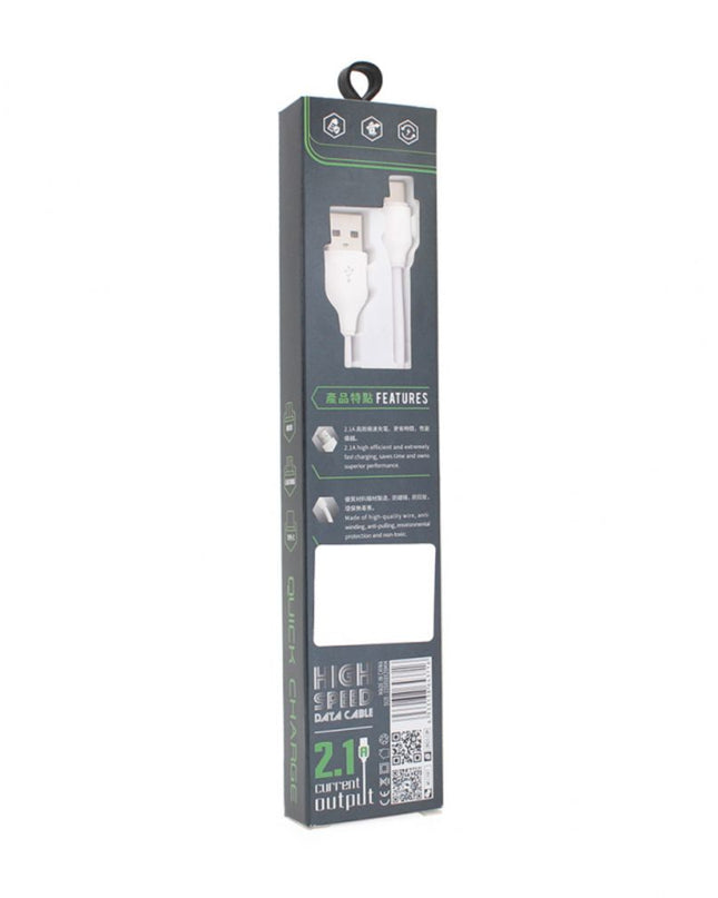 Data kabl LDNIO LS371 Type C beli 1m
