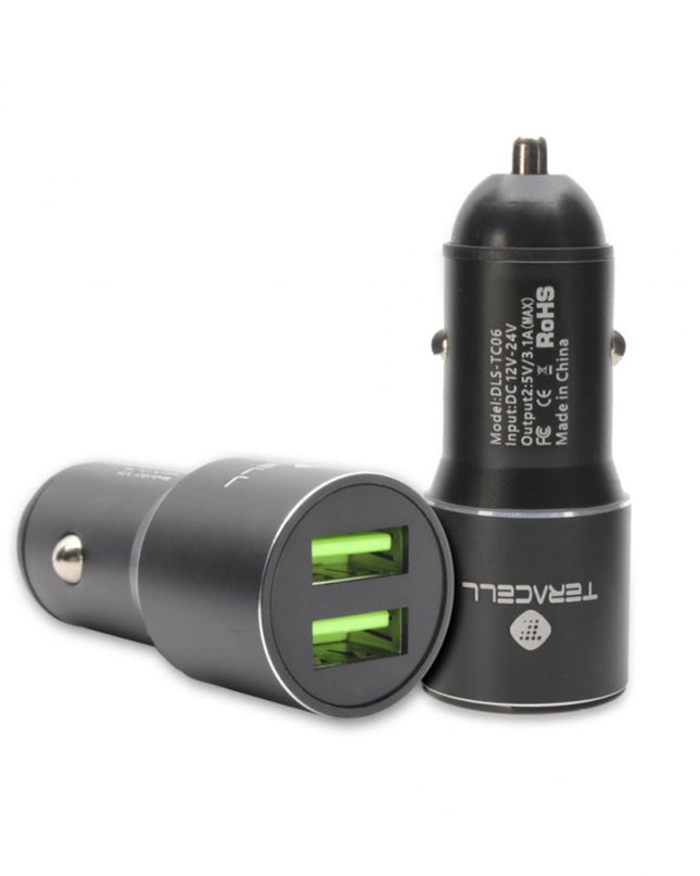 Auto punjac Teracell Evolution TC-06 2xUSB 3.1A sa micro USB kablom