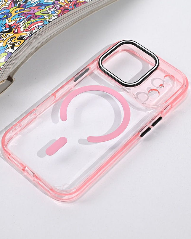 Maska za iPhone 17 Pro 6.3 roze Magsafe Color Pop