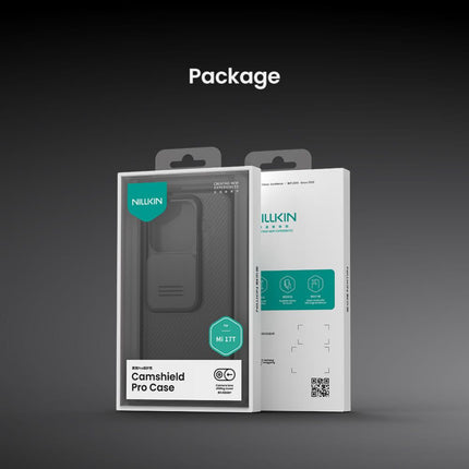 Maska za Xiaomi 17T crna Nillkin CamShield Pro