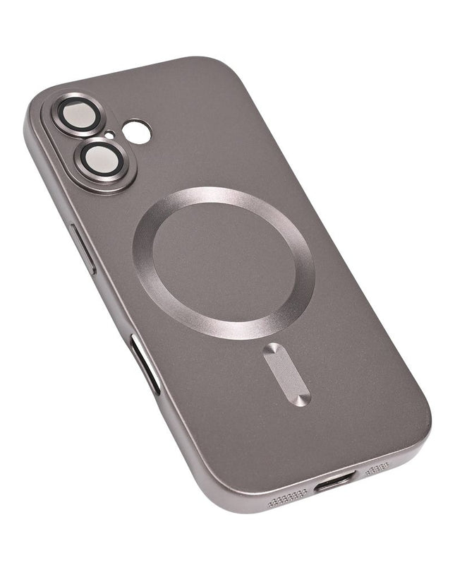 Maska za iPhone 17 6.3 siva Magsafe Chrome