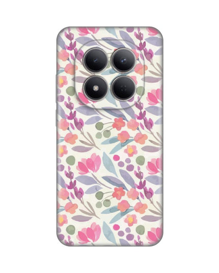 Maska za Xiaomi Redmi Note 15 Pro 5G Watercolor Flowers Silikonska Print