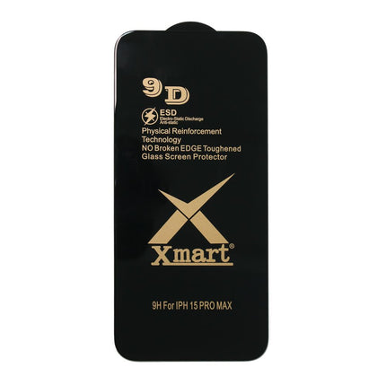 Zastitno Staklo Tempered glass X mart 9D za iPhone 15 Pro Max 6.7
