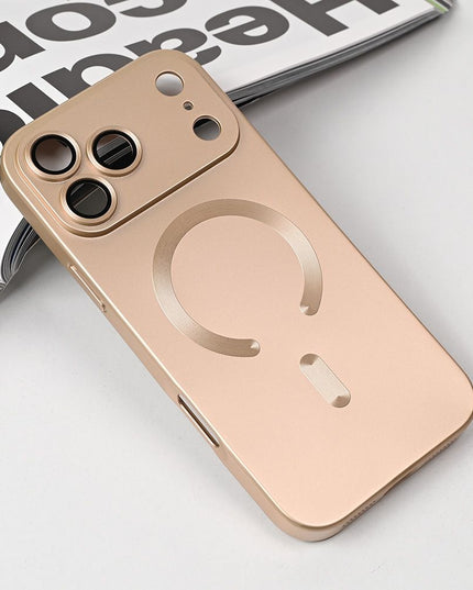 Maska za iPhone 17 Pro Max 6.9 zlatna Magsafe Chrome