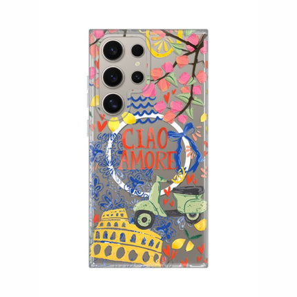 Maska za Samsung S928B Galaxy S24 Ultra Ciao Amore Print Magsafe