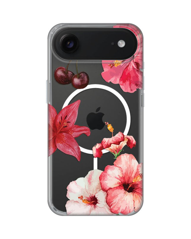 Maska za iPhone 17 Air 6.6 Hibiscus Print Magsafe