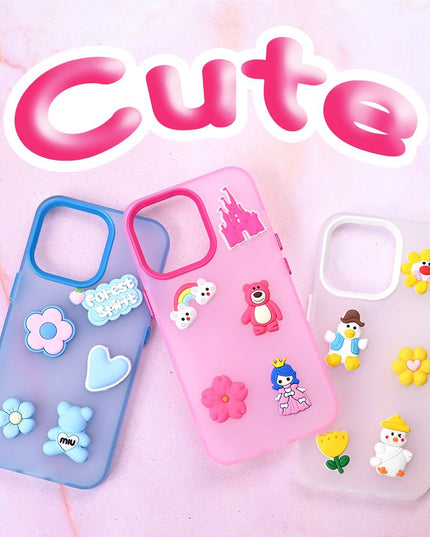 Torbica Cute za iPhone 13 6.1 pink