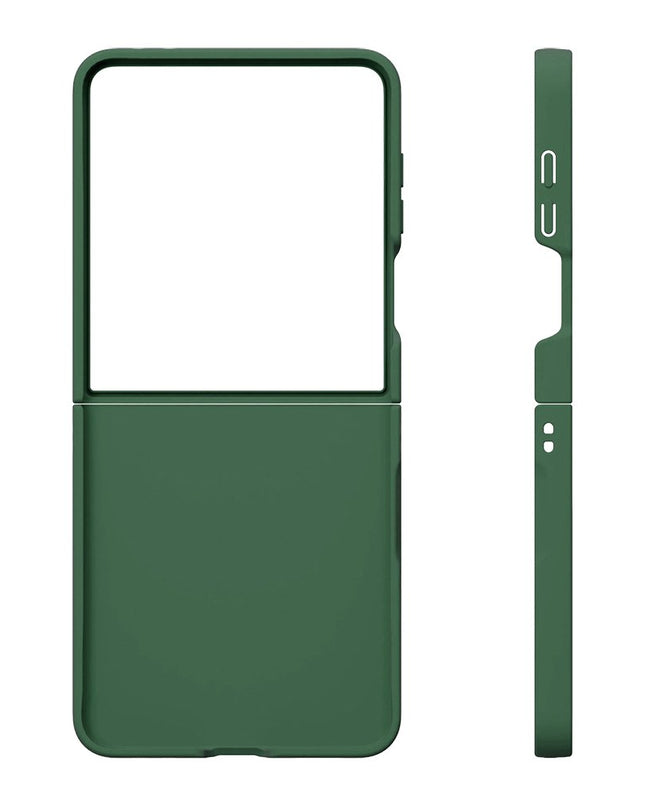 Maska za Samsung F761B Galaxy Z Flip 8 zelena Elegant Fold