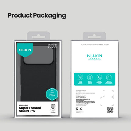 Maska za iPhone 17 Pro Max 6.9 crna Nillkin Scrub Pro