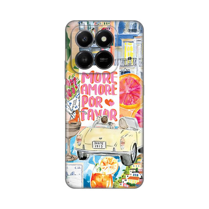 Maska za Honor X7d 4G/400 Smart 5G More Amore Silikonska Print
