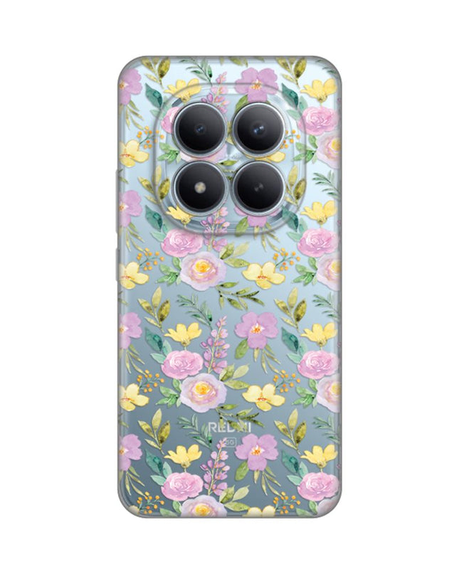Maska za Xiaomi Redmi Note 15 Pro Plus 5G Soft Flowers Silikonska Print Skin