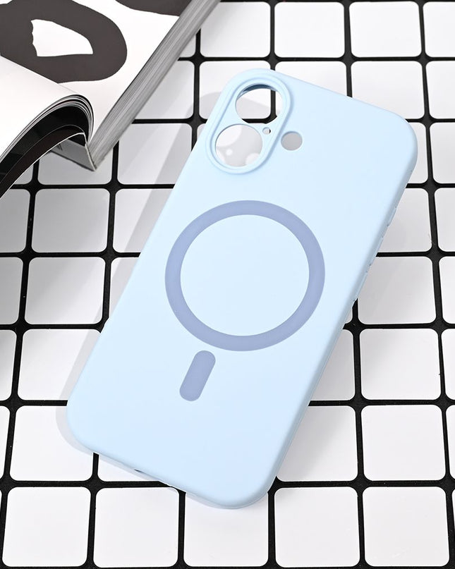 Maska za iPhone 17 6.3 svetlo plava Magsafe Pure color