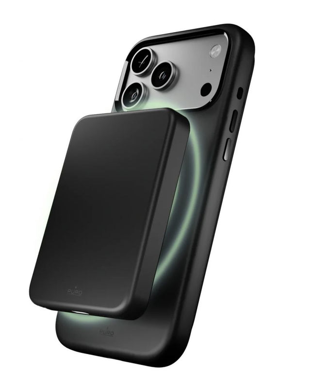 Maska za iPhone 17 Pro Max 6.9 crna Puro ICON MAG PRO