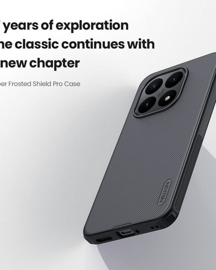 Maska za Xiaomi 15T crna Nillkin Scrub Pro