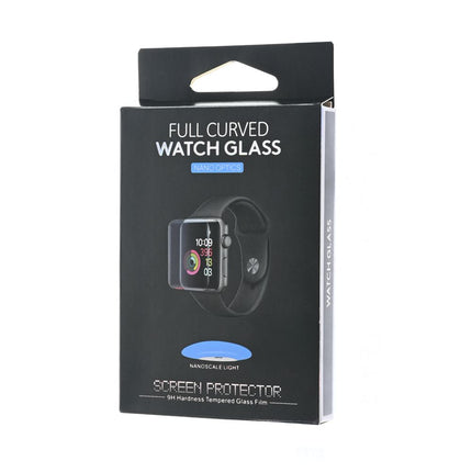 Zastitno staklo Tempered Glass Premium UV Glue Full Cover + Lampa za Apple Watch 10/11 46mm