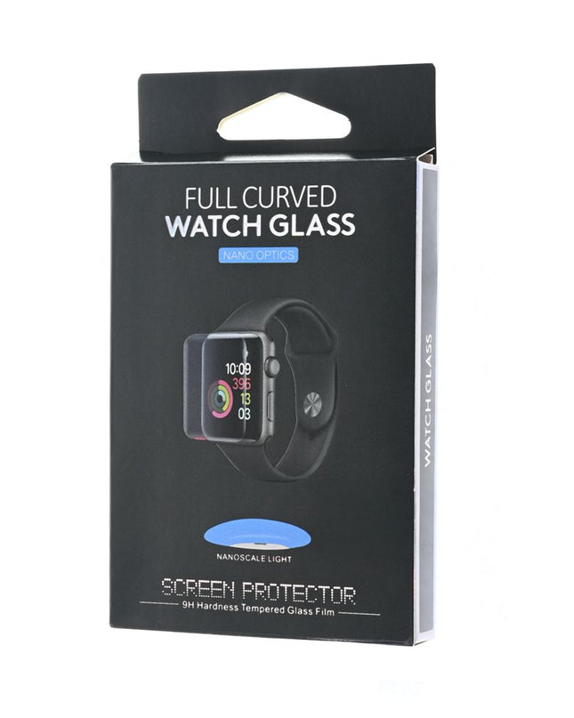Zastitno staklo Tempered Glass Premium UV Glue Full Cover + Lampa za Apple Watch 10/11 46mm