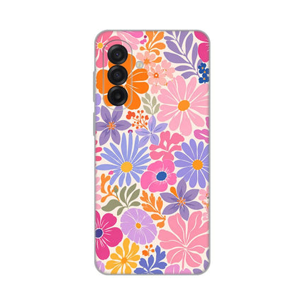 Maska za Samsung A175F Galaxy A17 Sunny Petals Silikonska Print