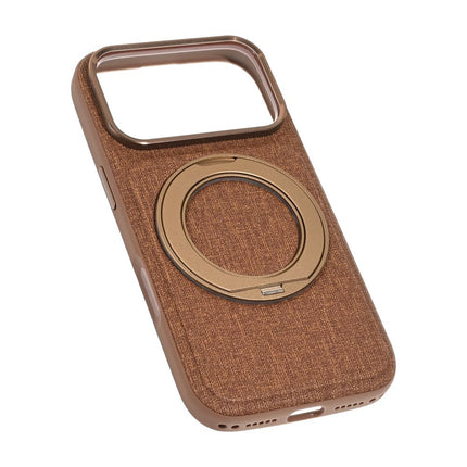 Maska za iPhone 17 Pro/18 Pro 6.3 Magsafe Textile braon
