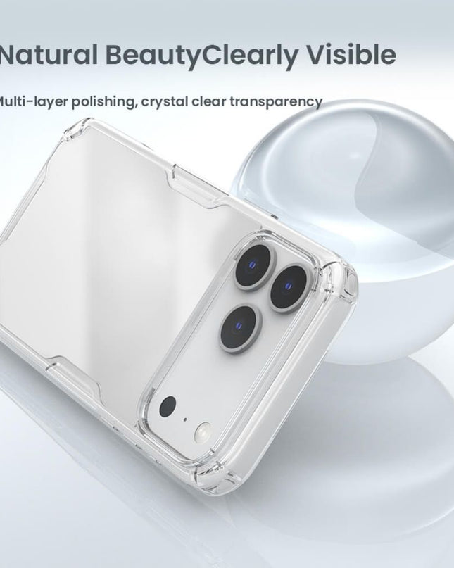 Maska za iPhone 17 Pro 6.3 transparent Nillkin Nature Pro