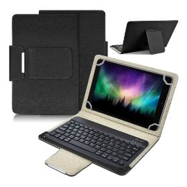 "Torbica sa Bluetooth Tastaturom Leather za Tablet 10"" Univerzalna crna"