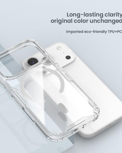 Maska za iPhone 17 Pro 6.3 transparent Nillkin Nature Pro Magnetic