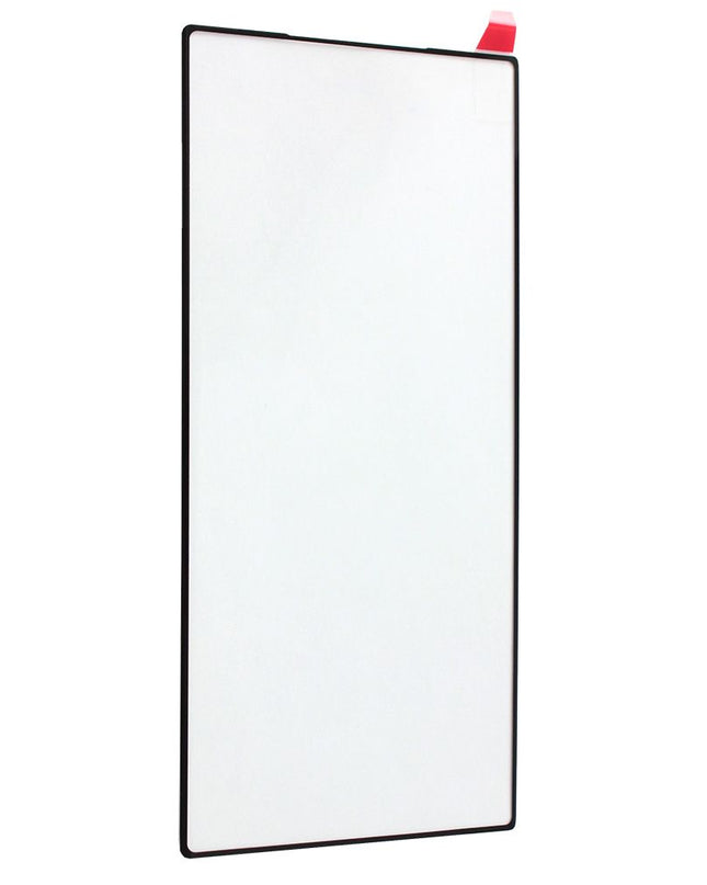 Zastitno staklo Tempered Glass full glue 0.15mm za Samsung S918B Galaxy S23 Ultra zakrivljeni crni (fingerprint unlock)