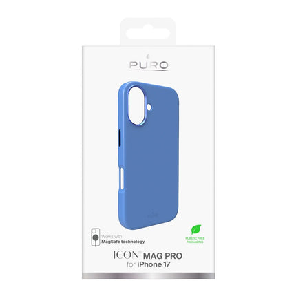 Maska za iPhone 17 6.3 plava Puro ICON MAG PRO