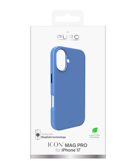 Maska za iPhone 17 6.3 plava Puro ICON MAG PRO