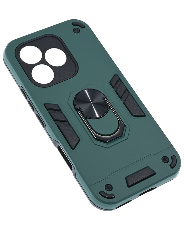 Maska za Honor 600 Lite tamno zelena Hard Ring