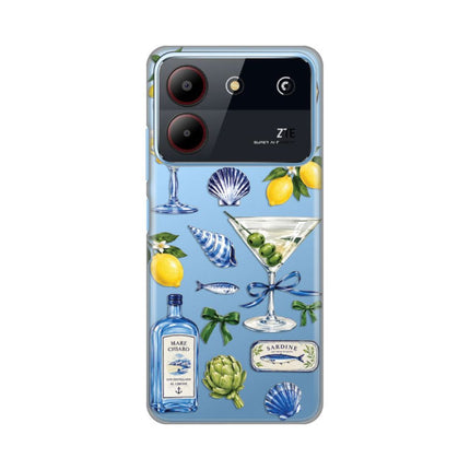 Maska za ZTE Blade A54 Mediterranean Martini Silikonska Print