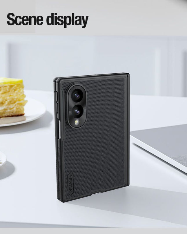 Maska za Samsung F971B Galaxy Z Fold 8 crna Nillkin Scrub Fold Magnetic
