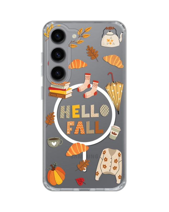 Maska za Samsung S911B Galaxy S23 Hello Fall Print Magsafe