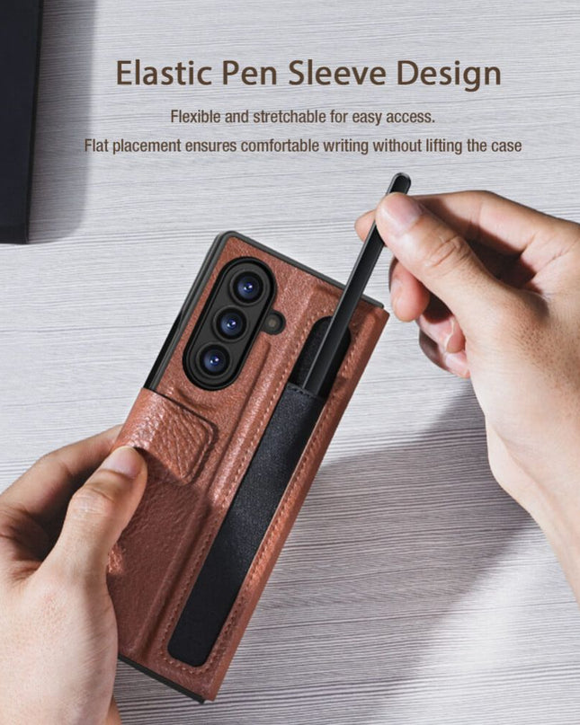Maska za Samsung F966B Galaxy Z Fold 7 crna Nillkin Aoge