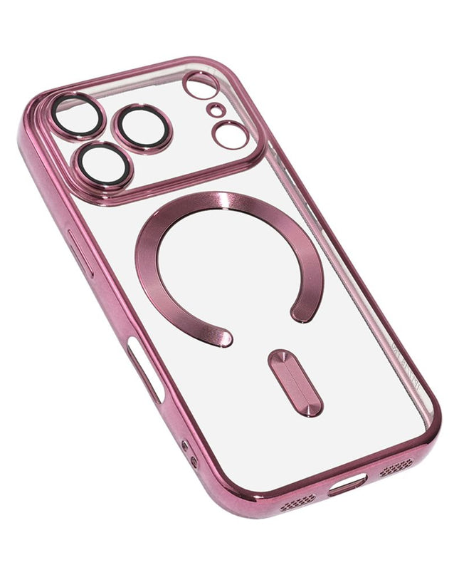Maska za iPhone 17 Pro/18 Pro 6.3 ljubicasta Magsafe Lux