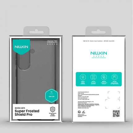 Maska za Samsung S941B Galaxy S26 transparent crna Nillkin Scrub Pro