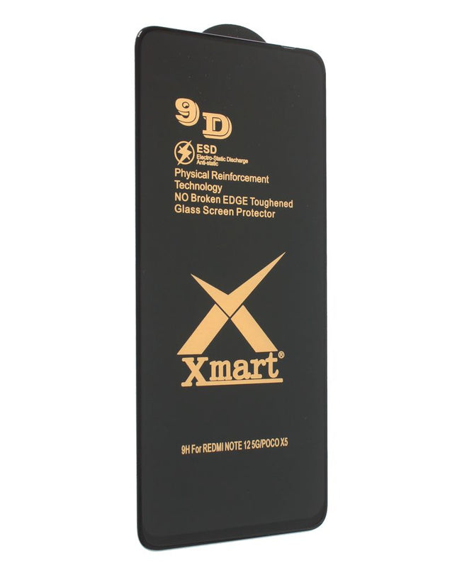 Zastitno Staklo Tempered glass X mart 9D za Xiaomi Redmi Note 12 5G (EU) crni