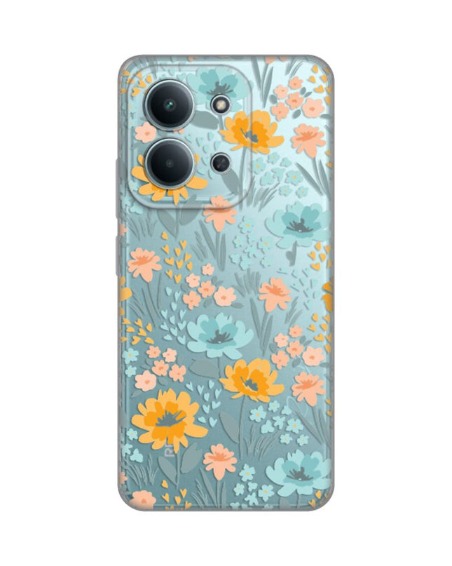 Maska za Xiaomi Redmi 15C 4G Lovely Flowers Silikonska Print Skin