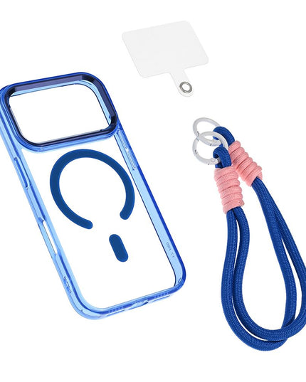 Maska za iPhone 17 Pro Max 6.9 tamno plava Magsafe Loop