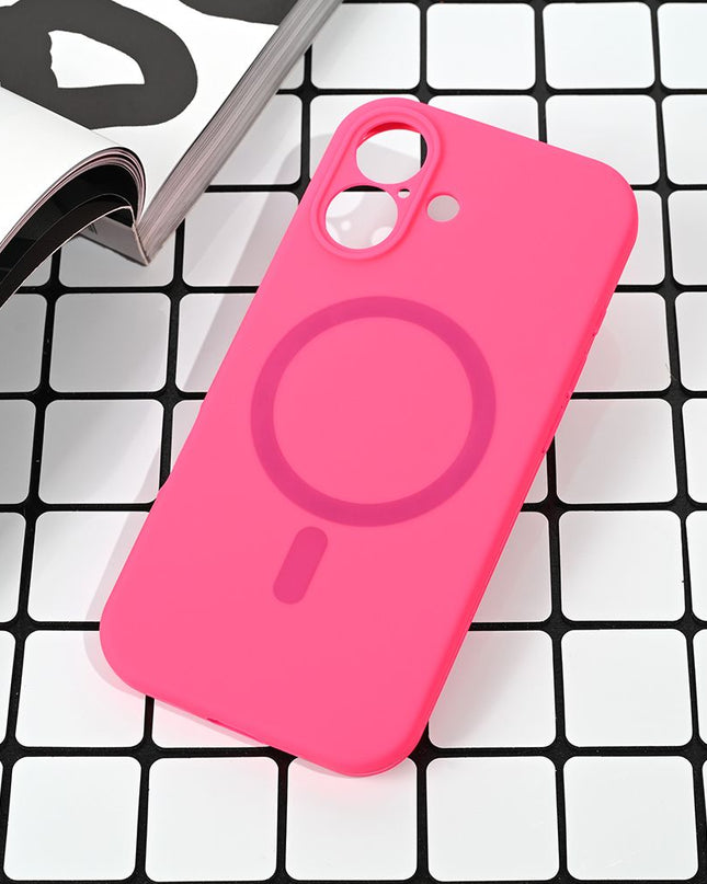 Maska za iPhone 17 6.3 pink Magsafe Pure color