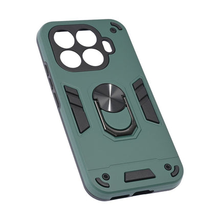 Maska za Xiaomi 17T tamno zelena Hard Ring
