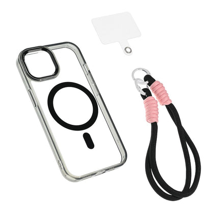 Maska za iPhone 15 6.1 crna Magsafe Loop