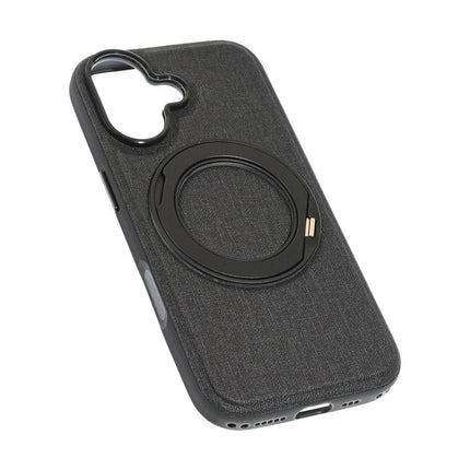 Maska za iPhone 17 6.3 Magsafe Textile crna