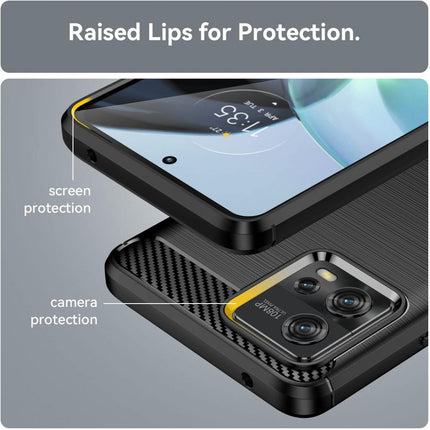 Maska za Motorola Moto G72 crna Defender Safeguard