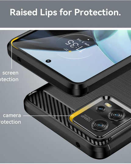 Maska za Motorola Moto G72 crna Defender Safeguard