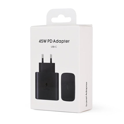 Kucni punjac PD Fast charger 45W za Samsung CE crna