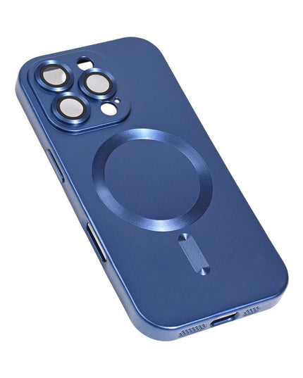 Maska za iPhone 16 Pro 6.3 tamno plava Magsafe Chrome